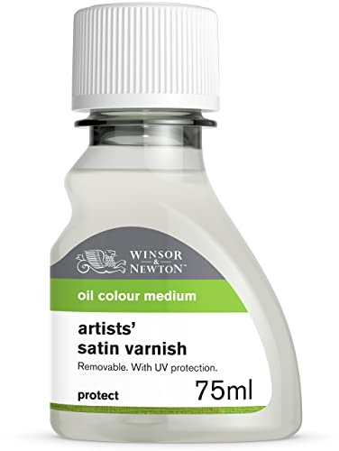 Winsor & Newton Professional Artists' Satin Varnish, 75ml Bottle