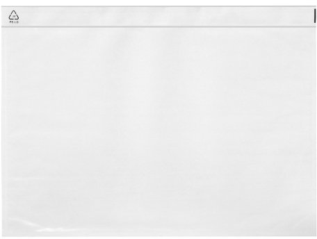 VELOFLEX 2040000 - TURA-Versandtaschen DIN C4, Lieferscheintaschen, selbstklebend, ohne Druck, 55 my, 500 Stück