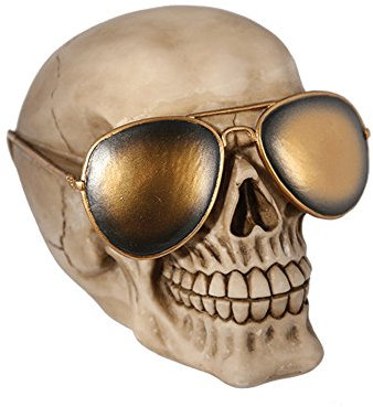 OOTB 78/5739 Totenkopf, Spardose, Mehrfarbig