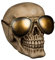OOTB 78/5739 Totenkopf, Spardose, Mehrfarbig