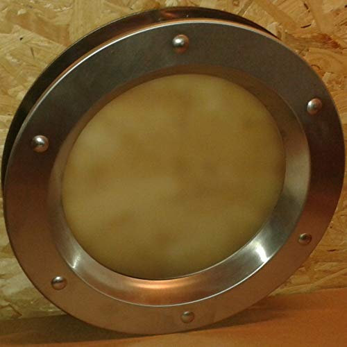 Porthole for Exterior Doors 350 mm matt Anti-Burglary Glass Class P2