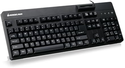 IOGEAR Tastiera cablata, nero (GKBSR202TAA)