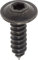 Vis à Tôle Tête Ronde Large RLX Torx en Sachet, 4.8mm x 16mm, NFE 25-655, Zinc Noir, Lot de 20