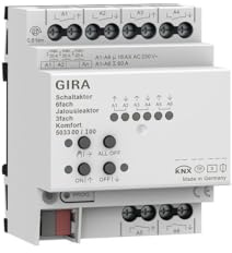 Gira Schalt-, Jalousieaktor 6f/3f 16 A 503300