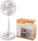 Blackspur White Cordless Telescopic Folding Fan