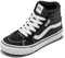 Vans Unisex Kinder Filmore Hi Sneaker Filmore Hi Trainers, (Suede/Canvas) black/white, 31 EU