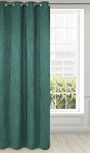 Eurofirany Rossie 250 g/m² Blackout Thermal Curtain with Eyelets Opaque Modern Heat-Insulating Blackout Curtain for Teenagers Room