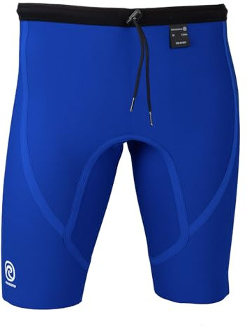 Rehband Thermohose R3 - Unterziehhose aus Neopren - Wärmeisolierende Short für Kraft- und Ausdauersport, angenehme Kompression & hoher Schutz, Color:Blue, Size:M