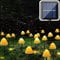 20 LED Solar Garten Pilzlampe Außen, 5M Solar Lichterkette Pilze Aussen, 8 Modi Wasserdichte Solar Gartenleuchten Dekoration für Hof Bürgersteig Weg Hochzeit Party Weihnachtsbaum Geburtstag, Warmweiß