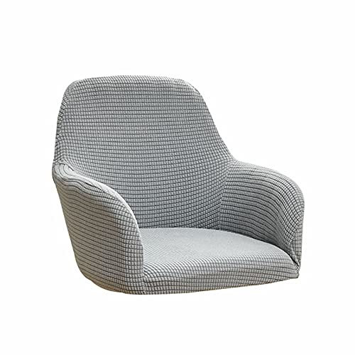 ZZDXW Stuhlhussen-Bezüge 6er Set Küchenstühle 4er Mit Armlehne Stretch Büro Hochlehner Stuhlbezug, MaisköRner Samt Sessel Schonbezug Stihle Sitzauflage, Fuir Esszimmer Hochzeit Party Hotel Bankett
