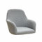 ZZDXW Stuhlhussen-Bezüge 6er Set Küchenstühle 4er Mit Armlehne Stretch Büro Hochlehner Stuhlbezug, MaisköRner Samt Sessel Schonbezug Stihle Sitzauflage, Fuir Esszimmer Hochzeit Party Hotel Bankett