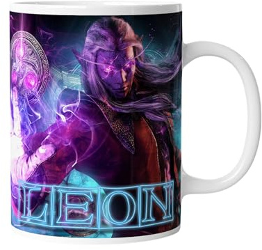 timalo® Coole Gaming Tasse personalisiert mit Namen | Kaffeetasse Geschenk für Gamer Becher | Fantasy Elfen | mug-gamer-46