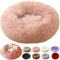 Coussin Chat et Chien, Lit Dehoussable 40cm, Panier Rond Puppy Love (Cuir Rose)