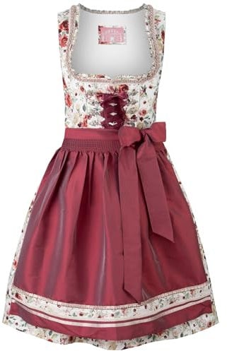 Stockerpoint Damen Marie Midi Midi Dirndl, rosenholz, 38