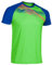 Joma Herren Elite X Tshirt, Neongrün/Royal, XXS