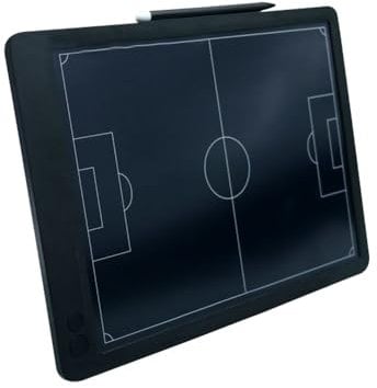 MiOYOOW Elektronisches Coach Board, Fußball-/Basketball Coaching Trainingsboard, Taktisches Coaching Board mit LCD Bildschirm für Taktische Anleitung