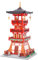 Geniteen Building Blocks Set, Chinese Architecture,Tang Dynasty Series 3, Building Set Model Kit and Gift for Kids and Adults Gift for Birthday, Christmas and New Years (Watchtower)