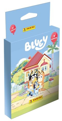 Panini Bluey Blister mit 7 Hüllen, 004992KBF7