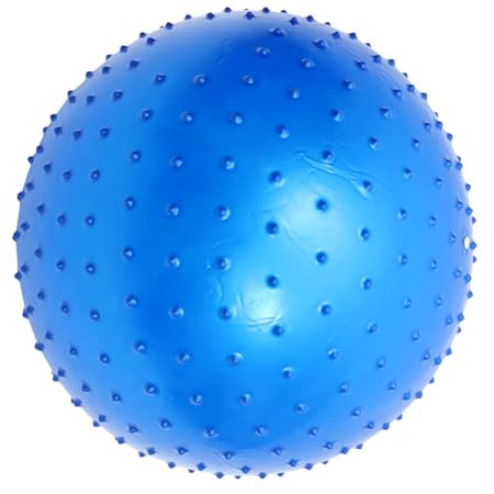 DRESSOOS Fitnessball Massage Trainingsball Mit Noppenstruktur Für Schwangere Vielseitiger Yoga Pilatesball Zur Muskelentspannung Tiefenwirksame Gewebemassage Schmerzreduktion Und Fitnessste