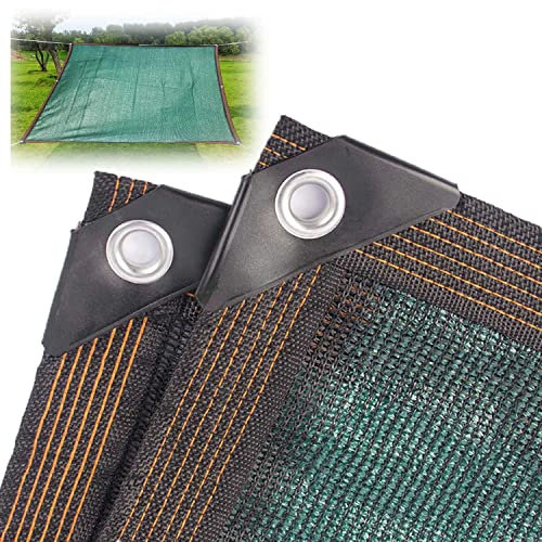 Garten Sonnensegel Schattiernetz, Sonnenschutznetz für Gewächshaus Terrasse, 90% UV-Beständiges Schattierungsnetz 1x5m 2x4m 4x6m 6x8m 8x12m, Auto Markise (Größe : 7mx12m(23ftx39.3ft))