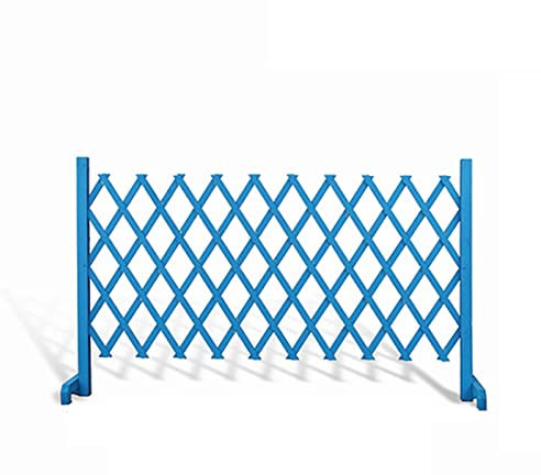 Grande barrière extensible en bois pour clôtures d'animaux - Décoration extérieure de jardin et de terrasse - Garde-corps amovible