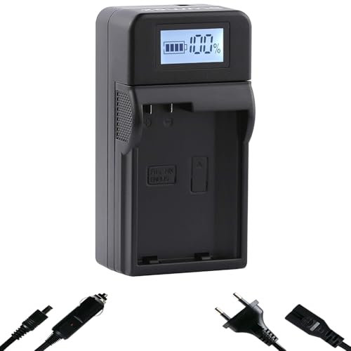 blumax Chargeur rapide pour batteries Nikon EN-EL15c EN-EL15b EN-EL15a EN-EL15 - Chargeur compatible avec - Nikon D500 D850 D7500 Z8 Z7 II Z6 III Z5 Zf