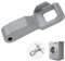 NIYATA - Cerradura de lavadora para LG, gancho de puerta, lavadora para LG,MFG63099101,Cerradura para lavadora LG,Gancho de puerta para LG,Bisagra de puerta para lavadora LG