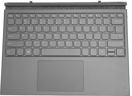 Tastaturersatztyp Abdeckung Trackpad Maus, US -Layout -Tastatur mit Trackpad mit Touchpad für Yoga Duett 2020 2021 Tablet
