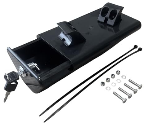 Werkzeugbox/Werkzeugkasten (Kunststoff schwarz) passend für S50, S51, S70, Enduro