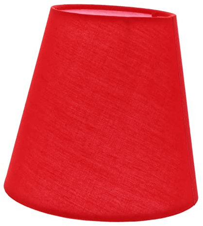 1Stk Lampenschirm aus Stoff Lichtschirm aus Korbgeflecht Swag-Lampe goldene Schreibtischlampe kinderzimmer lampen kinderzimmerlampe Lampenzubehör Lampenabdeckung aus Stoff rot Veemoon