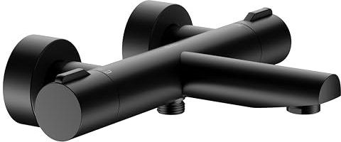 Keuco Wannen-Thermostat Plan blue AP, schwarz matt