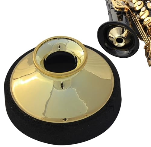 Altsaxophon Dämpfer Lärmminderndes Leichtes Übungszubehör | Saxophon Lärmminderer Musikinstrumententeil für Zuhause, Klassenzimmer, Konzert, Bühne, Aufnahmen, Reisen, Live-Streaming