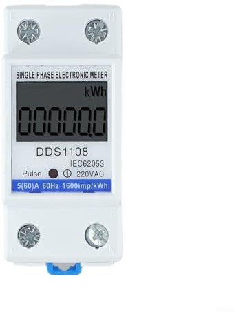 Single Phase AC Energy Meter with Explosion Protection and Temperature Resilience