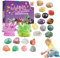 2025 Countdowns Calendar, 2025 Countdown Calendar Crystal Kit, 24-Day Natural Rock Collection, Gemstone Discovery Set, Fun Educational Science Toy, Ideal for Men, Women, Birthday