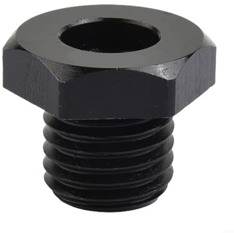 Fauhapyway Adattatore per mandrino per tornio per legno, connettore di conversione in metallo, interno esterno per tornitura del legno, utensili da 18 mm a 25 mm/33 mm (da 25 mm a 18 mm)