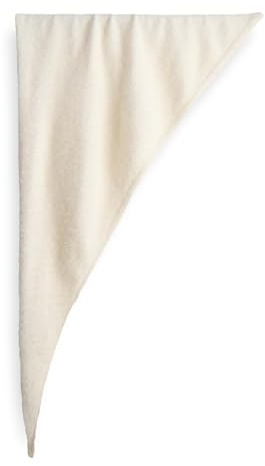 someday Damen Schal | BELANIE SCARF flauschiger Fuzzy Knit Dreiecksschal soft cream, 0