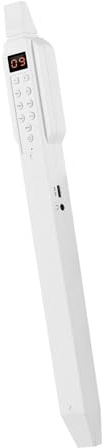 SEAFRONT Tragbares Mini Digital Electronic Wind Instrument Synthesizer, ABS -Material, 10 Töne und 3 Empfindlichkeitseinstellungen für Zuhause, Schule, Camping und Picknicks (WHITE)