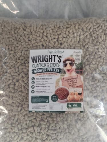 2kg Wright's Quacker's Choice Grower Pellets