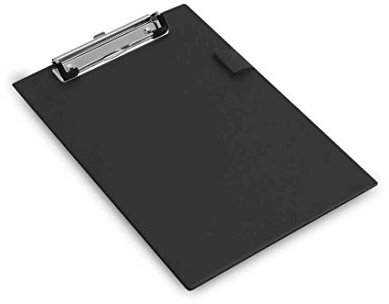 Rapesco 1072 Porte-Bloc Standard, A5, Noir