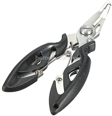 Angeln Zange Schere Braid Line Lure Cutter Haken Entferner Split Ring Tackle