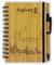 Notizbuch aus Bambus Skyline Augsburg