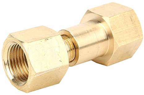 Adaptateurs de cylindre, cylindre de CO2 au régulateur d'azote, adaptateur en laiton pour cylindre jetable, pression de 15 MPa