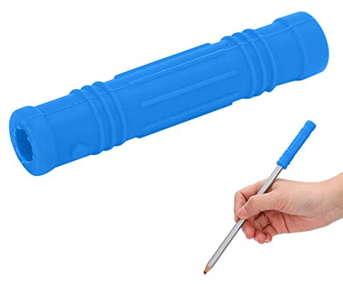 Kaubare Bleistiftaufsätze, Silikon Sensorische Hilfe Zappeln Kaustift, Sicherer Baby Beißring Schnuller Säuglingssensorisches Kauspielzeug für Kinder Mädchen & Jungen(02)