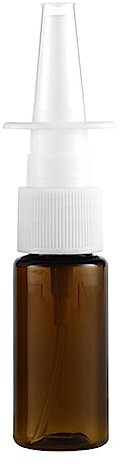 BOKIOESDE 15ml Nasenspray Flasche leer Pumpzerstäuber Zerstäuber Make up Wasser Zubehör
