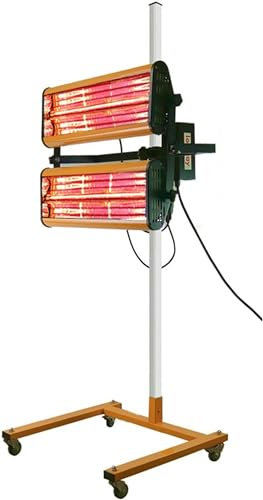 CIADAZ Lacktrockner 2100W Kurzwelle Infrarot-Farbhärtungslampe Infrarot-Lack Backlampe Karosserie-Reparatur-Farb-Backlampe Haufen Licht Infrarot-Farbhärtungslampe(1pc)