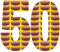 Stampo Ciambellone in Carta 500 gr - 50 Stampi da 19 cm, Stampo per Dolci e Chiffon Cake in Carta Microonda, Ideale per la Cottura in Forno, Resistente al Calore 220°C, Riciclabile, Made in Italy