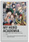 DATOZA My Hero Academia Minimalist Poster Dekorative Malerei Leinwand Wandkunst Wohnzimmer Poster Schlafzimmer Malerei,Wandkunst Bilddruck Moderne Familienzimmer Dekor 12x18inch(30x45cm)