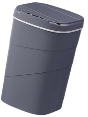 Baoblaze Poubelle Automatique élégante pour La Maison, L Gris