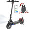 iScooter 10 Trottinette Electrique Adulte avec Serrures Électroniques, Moteur de 800, Max Autonomie de 45 km, 6/10/15/25 km/h, Trottinette Électrique avec Application, Pliable, Charge 150 KG, Sac