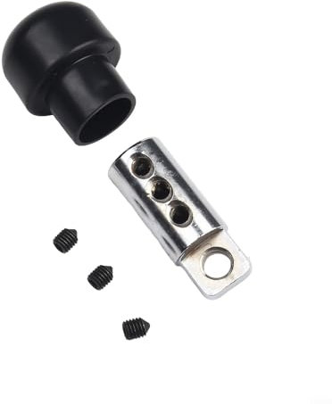 Home Gym Machine Accessories, Gym Machine Cable Stopper Cable Connector, Fitness Equipment Accessories Steel Wire Rope Joint Terminals(6set)